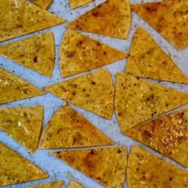 Gezonde Tortilla Chips met zelfgemaakte Dips