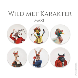 B-keus Wild met karakter Maxi complete set