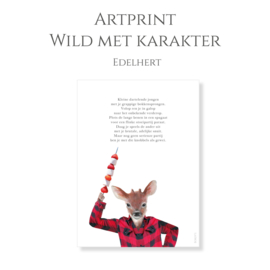 Artprints Wild met karakter Mini