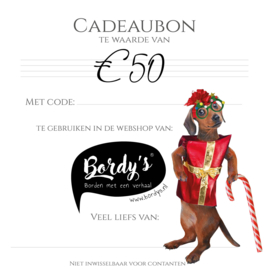 Cadeaubon - 50 Euro