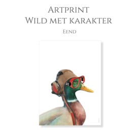 Artprints Wild met karakter Maxi