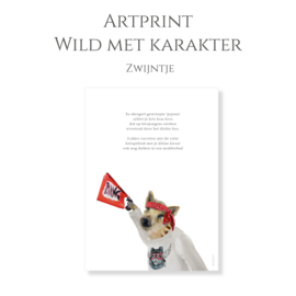 Artprints Wild met karakter Mini