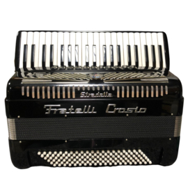 Fratelli Crosio 120 bass / 4 korig / 11+5 registers / Picolo (nieuw)