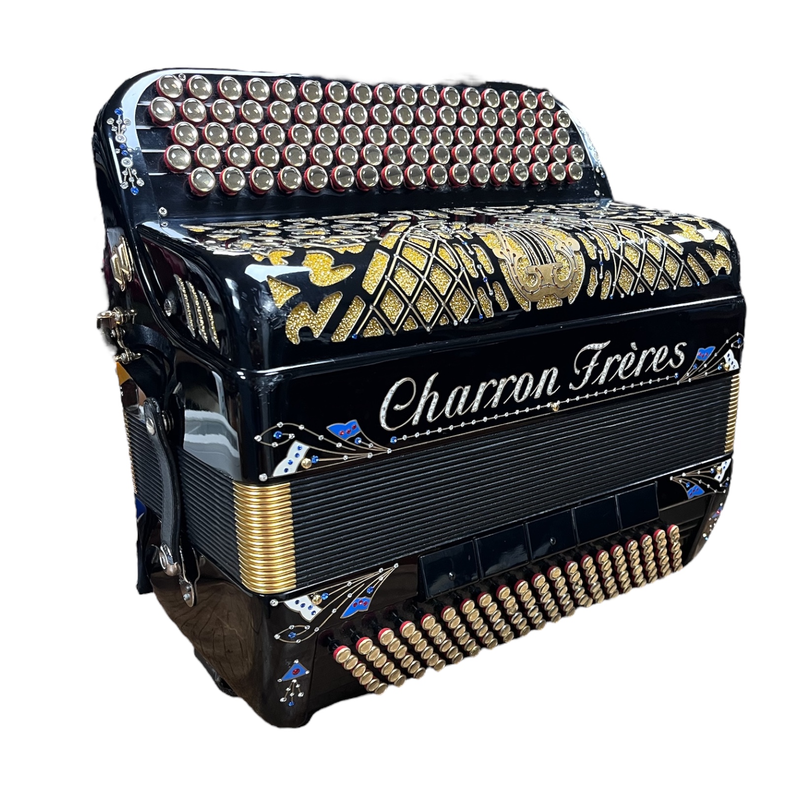 Charron Freres 120 bas knop B Griff