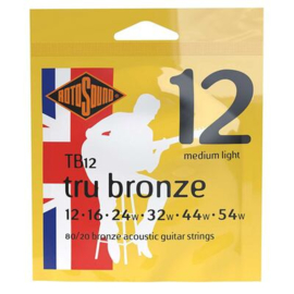 Rotosound Tru Bronze snarenset voor akoestische gitaar