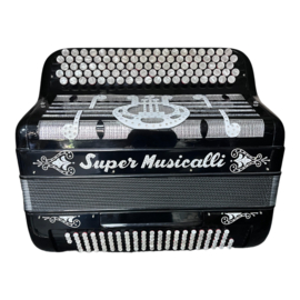 Super Musicalli 4 korig 120 bas belg bassen