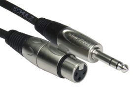 Schulz UAW 7,5 - XLR-6,3mm plug cable