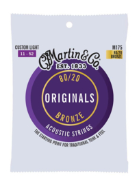 26512 M175 |Martin Originals snarenset voor akoestische gitaar