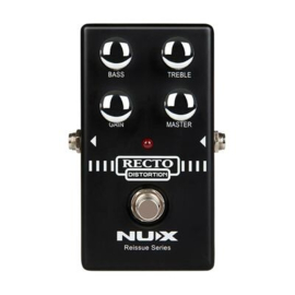 NUX Reissue Series Recto Distortion heavy American preamp overdrive analoog effectpedaal