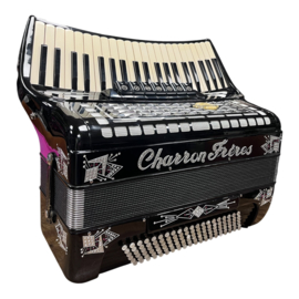 Charron Frères 120 bas Waaierklavier 4 korig