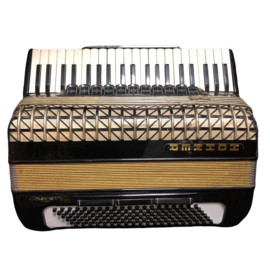 Hohner Atlantic IV deluxe 120 bassen 4-k 2-korig musette 11+3 Reg