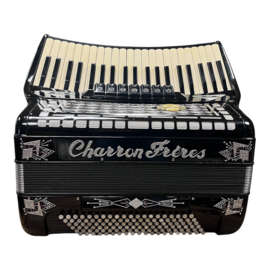 Charron Frères 120 bas Waaierklavier 4 korig