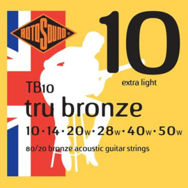 Rotosound Tru Bronze snarenset akoestisch 010