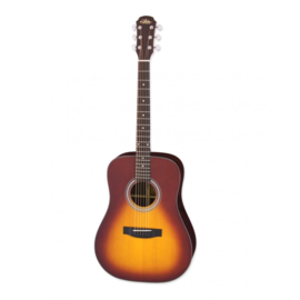 Aria Acoustic Guitar Tobacco Sunburst ARIA-215 TS