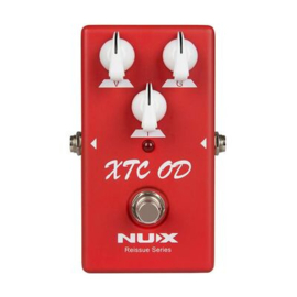 NUX Reissue Series XTC OD "red channel" harmonisch rijke overdrive analoog effectpedaal