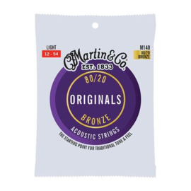 524 M140 |Martin Originals snarenset voor akoestische gitaar