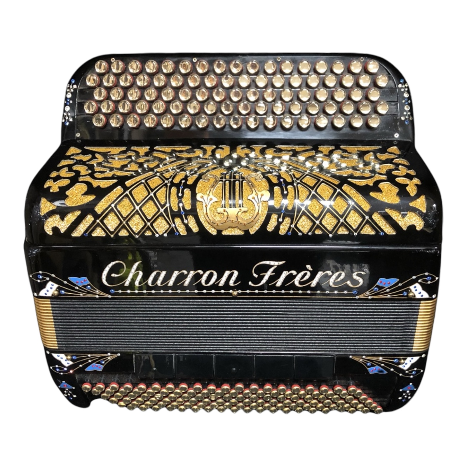 Charron Freres 120 bas knop B Griff