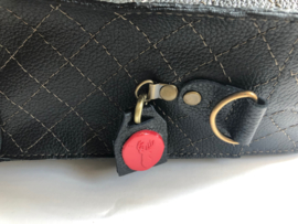 Leather quilted travel or working bag 'Emma'