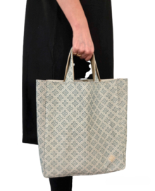 Shopping bag / laptop bag embroidered