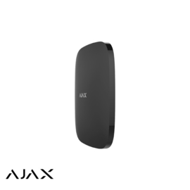 Ajax Hub+, zwart, met 2 x2G/3G slots GSM, WiFi en LAN communicatie