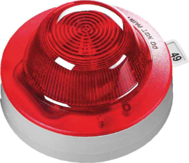 XP95 Flitslicht Voor Op sokkel /Rood BIM620