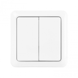 AWST-8802 Dubbele Draadloze Wandschakelaar