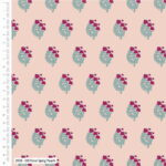 V & A Indian Summer Floral Sprig peach