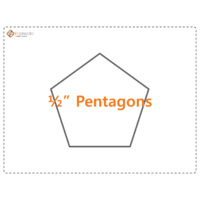 1/2" Pentagon iSpy template