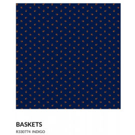 Indigo and Cheddar baskets -indigo