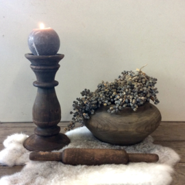 Wood pot