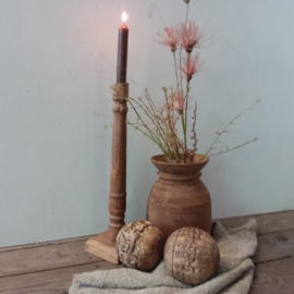 Wooden candle stand