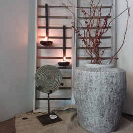 Stone Plate op standaard grijs