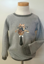 Giraffe sweater - Maat 110