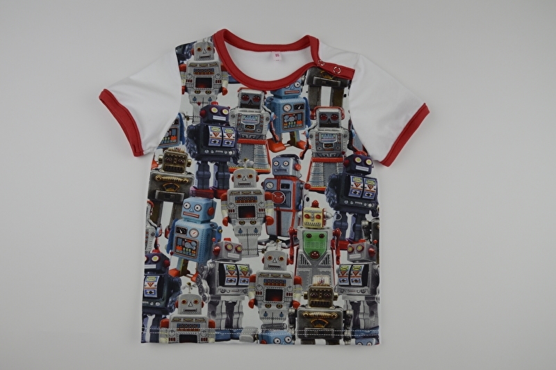 Robot shirt - Maat 86