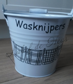 Wasknijper emmer