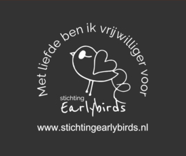 Zonnescherm Earlybirds Vrijwilliger