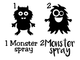 Sticker monsterspray