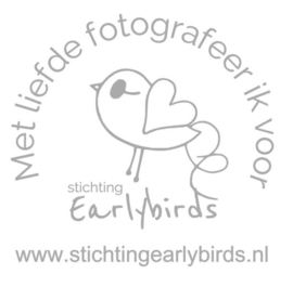 Sticker Earlybirds Fotograaf
