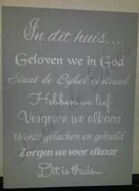 In dit huis geloven we in God