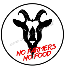 No Farmer No Food Geit