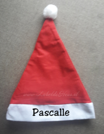 Kerstmuts met naam
