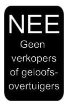 Nee sticker - 2