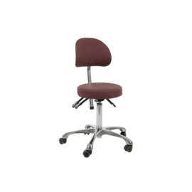 NAGGURA STOOL WITH BACKREST