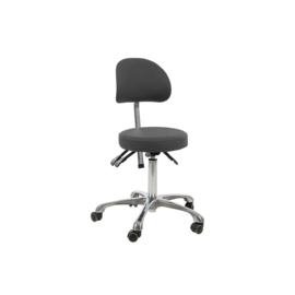 NAGGURA STOOL WITH BACKREST