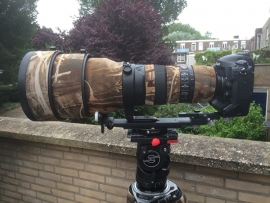 lenssteun voor Nikon 400mm F2.8 AF-S met steun tbv de converters 1.4x en 2.0x