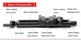 SUNWAYFOTO MACRO FOCUSING RAIL MFR-150