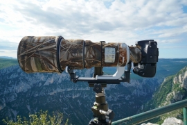 lenssteun voor de Sony 500mm f/4.0 Supertele A-Mount