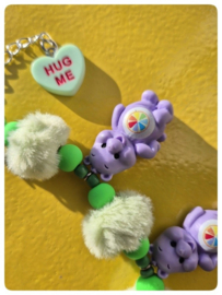 Ketting - Troetelbeertjes lila