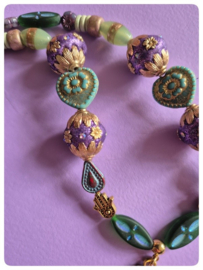 Ketting - Goddess Lakshmi (Godin van licht, rijkdom en geluk)