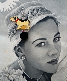 Clip - Vintage 50's - Hondje